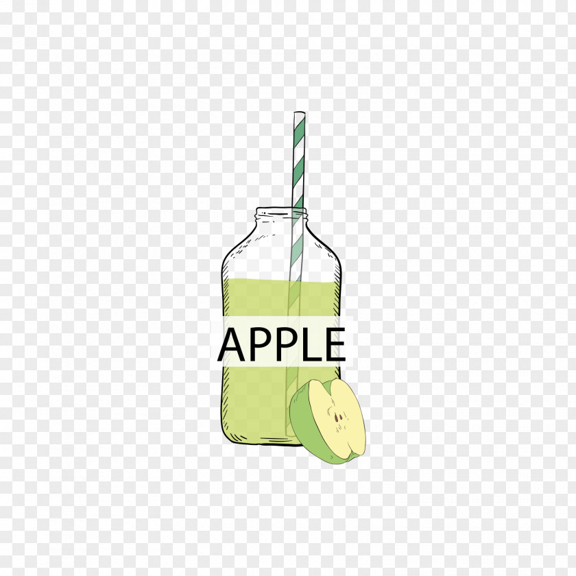 Green Apple Juice PNG