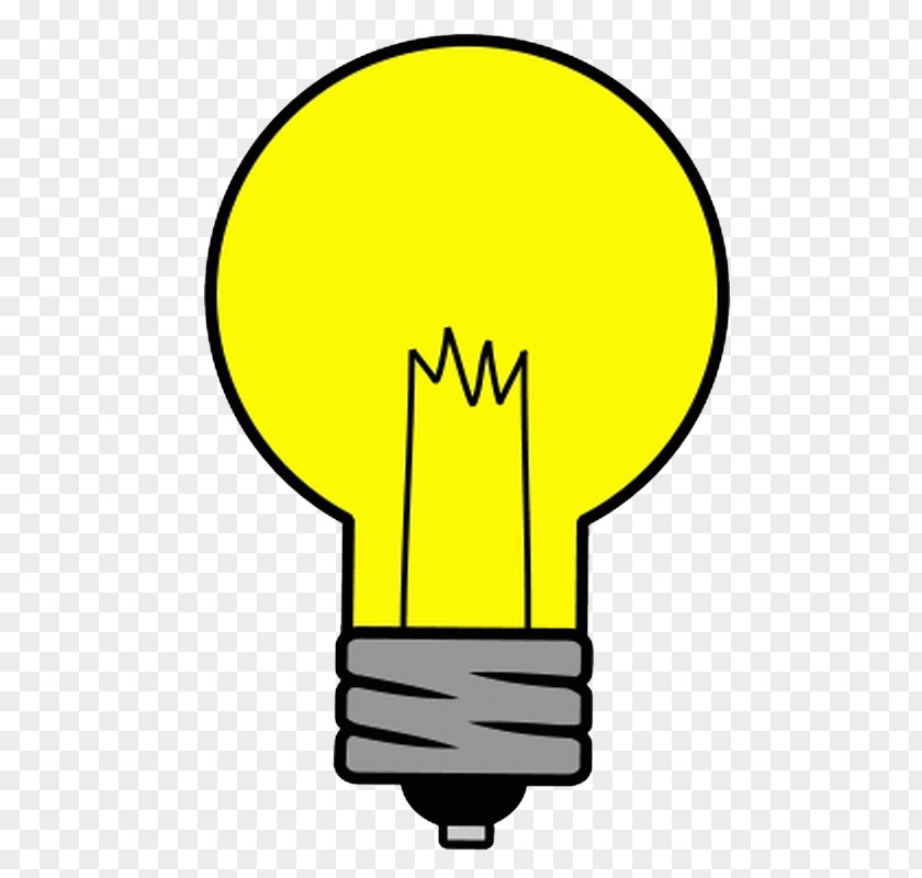 Vector Bulb Incandescent Light Cartoon Drawing Clip Art PNG