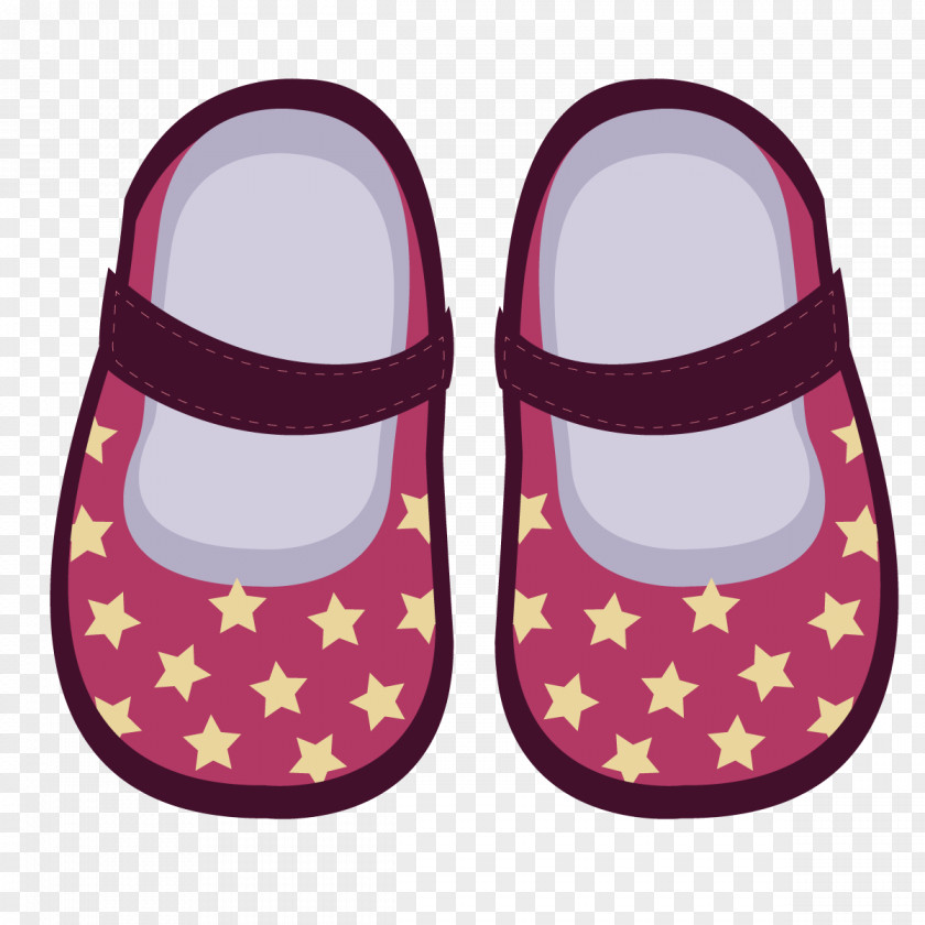 Vector Star Shoes Shoe Slipper Euclidean Footwear PNG