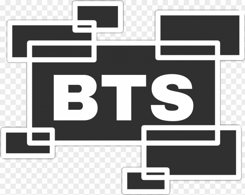 BTS Logo Design Brand Text PNG