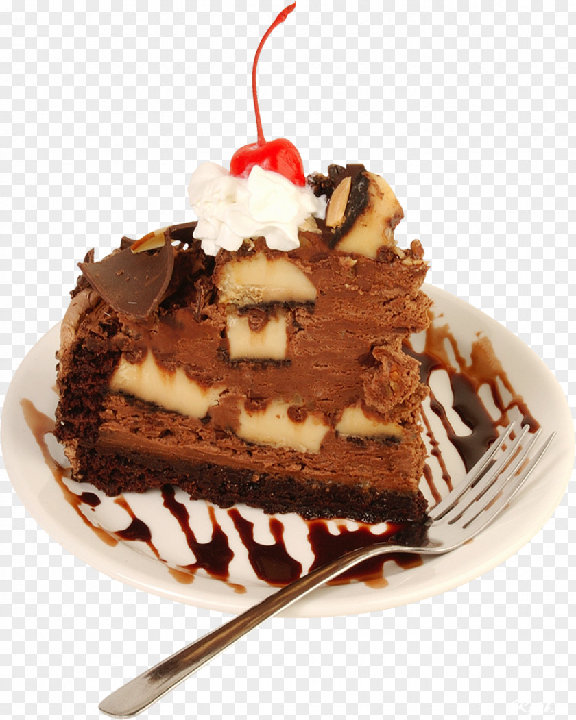 Cake Ice Cream Bundt Fudge Muffin PNG