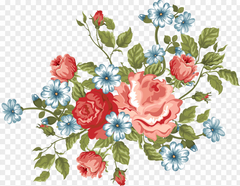 Flower Print Cut Flowers Floral Design Floristry Garden Roses PNG