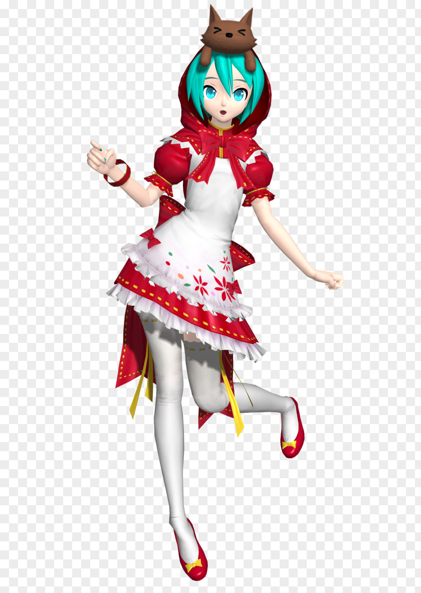 Hatsune Miku Miku: Project DIVA 2nd Diva F Little Red Riding Hood PNG