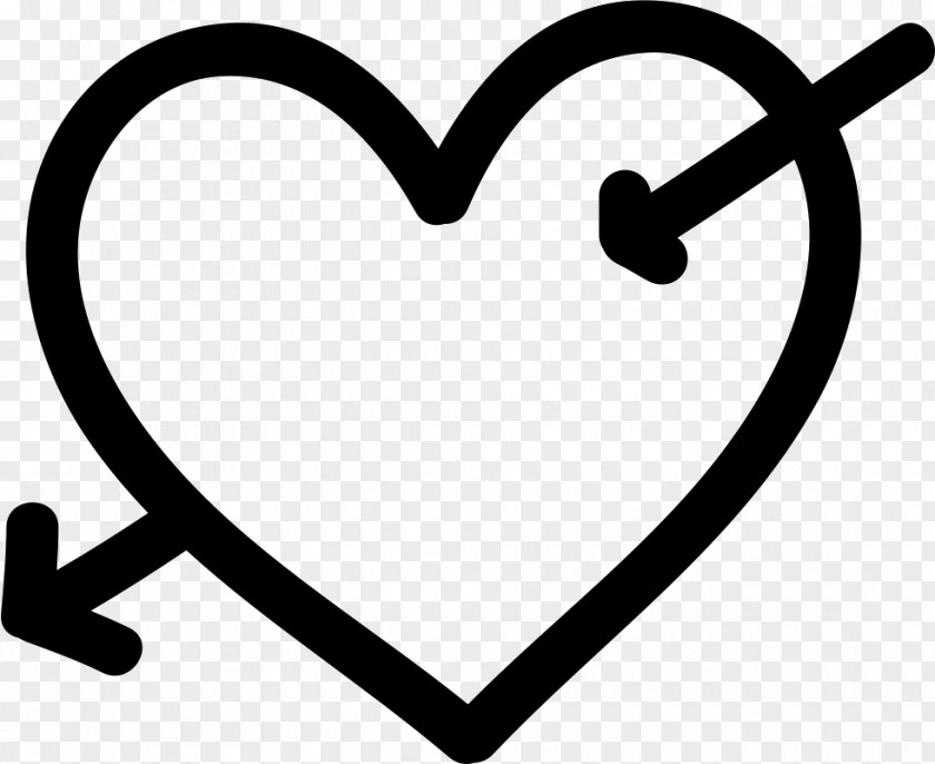Heart Symbol Arrow Clip Art PNG