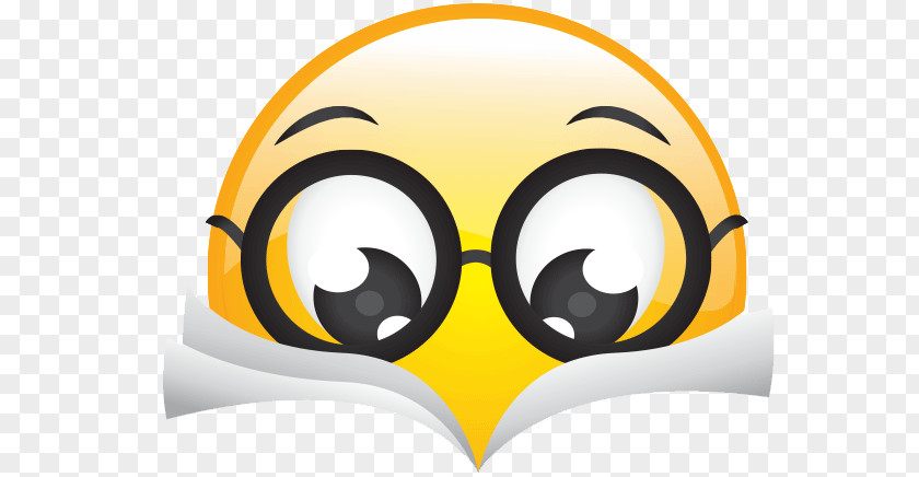 Smiley Emoticon Clip Art Reading Emoji PNG