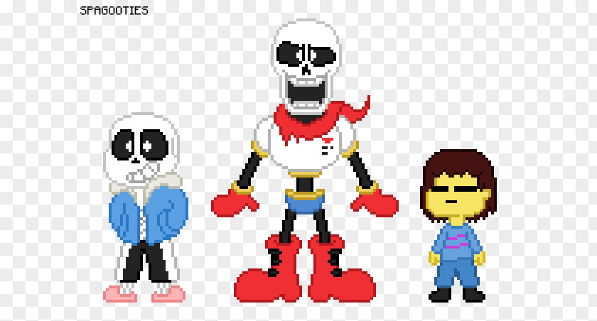 Undertale Pixel Art Painting Digital PNG