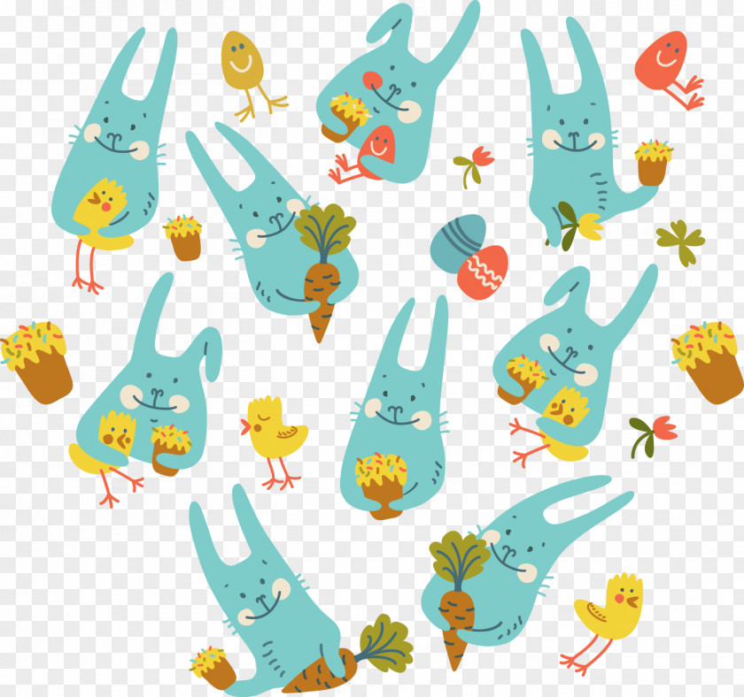 Vector Cute Little Animals Photography Illustration PNG