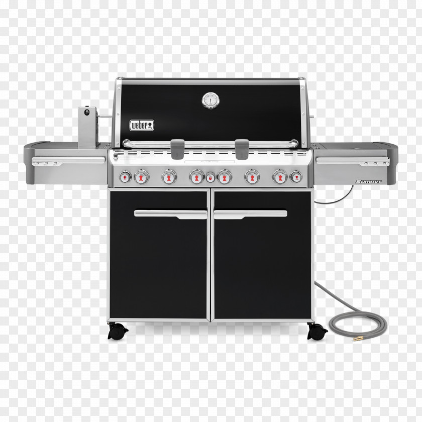 Barbecue Weber Summit E-470 Gas Burner Natural Weber-Stephen Products PNG