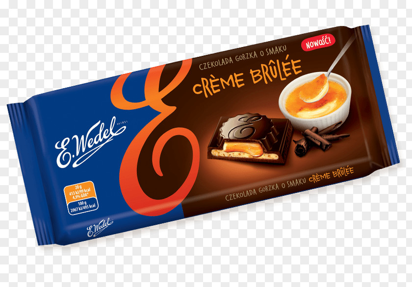 Chocolate Praline Bar E. Wedel Crème Brûlée PNG