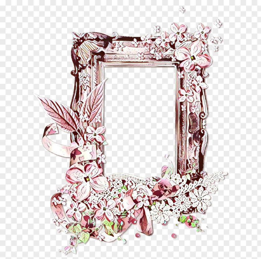 Christmas Decoration Mirror Picture Frame PNG