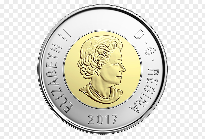 Coin Set Canada Toonie Royal Canadian Mint PNG