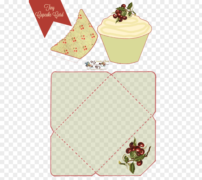 Cupcake Watercolor Paper Envelope Old Fashioned Food PNG