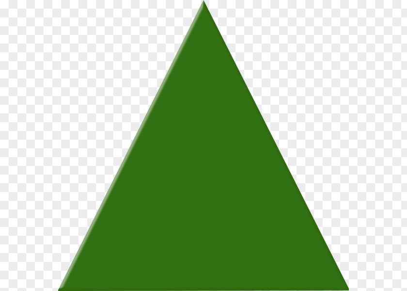 Green Triangle Color Clip Art PNG