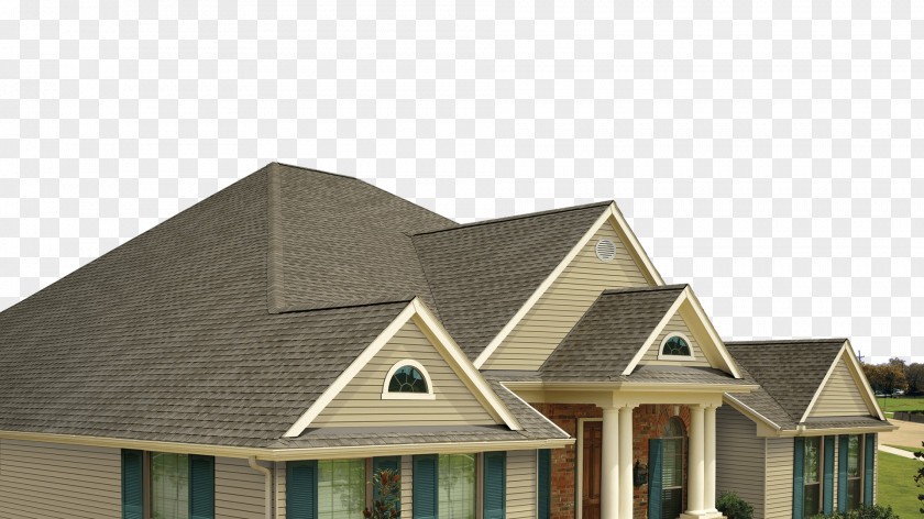 House Roof Shingle Wood Asphalt PNG