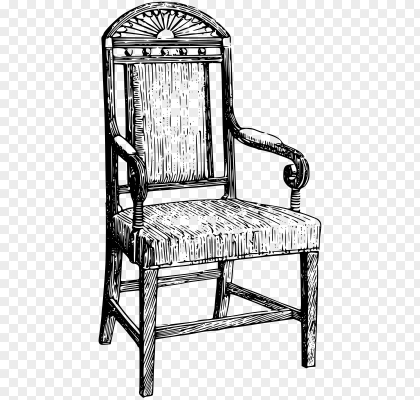 Table Chair Antique Furniture Clip Art PNG