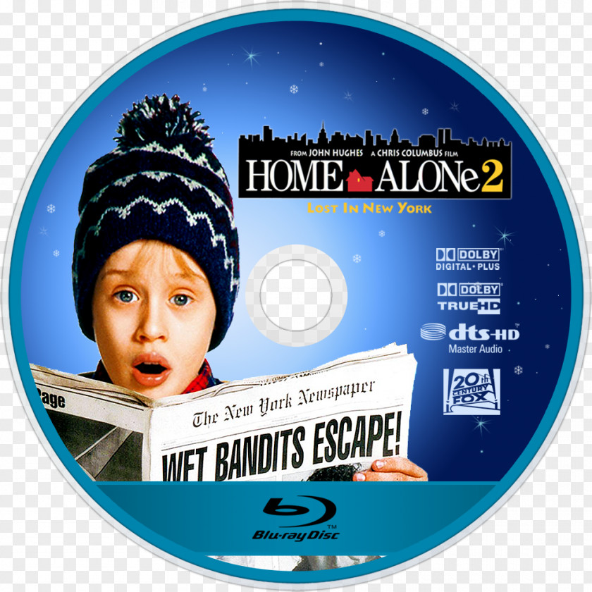 Winter Label Home Alone 2: Lost In New York Blu-ray Disc Kevin McCallister City PNG
