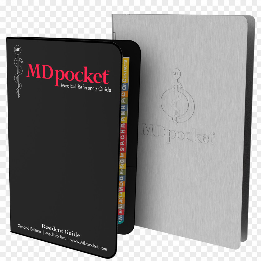 Binders MDpocket Medical Reference Guide: Student Mini Edition DOpocket 2nd Osteopathic Computer PNG