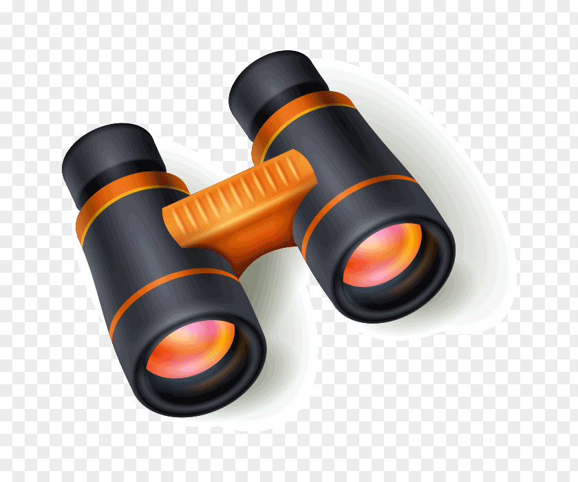 Binoculars Vector Graphics Image Illustration PNG