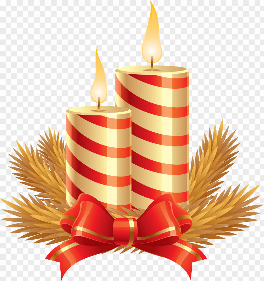 Christmas Candle Image Clip Art PNG