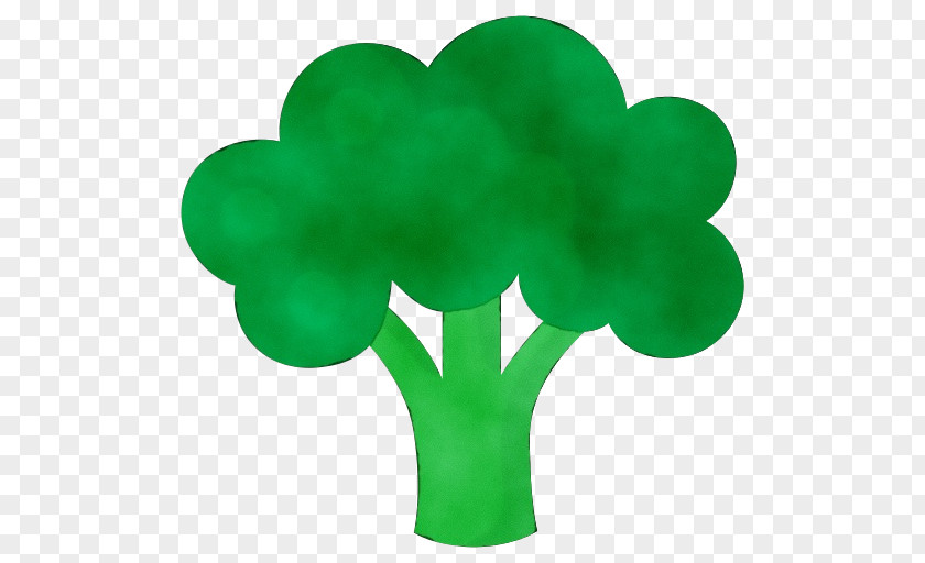 Plant Clover Green Leaf Watercolor PNG