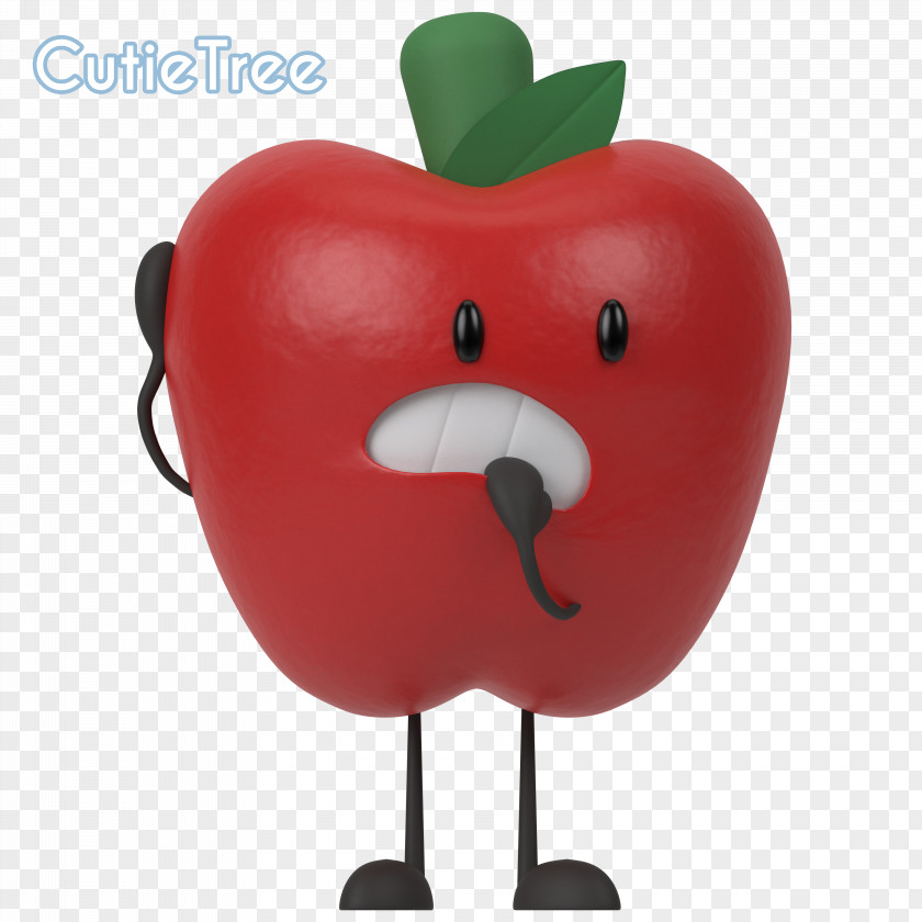 Small Suitcase Apple Paintbrush PNG