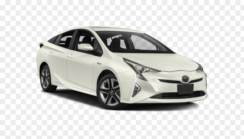 Toyota 2018 Prius Three Touring Hatchback Car Front-wheel Drive PNG