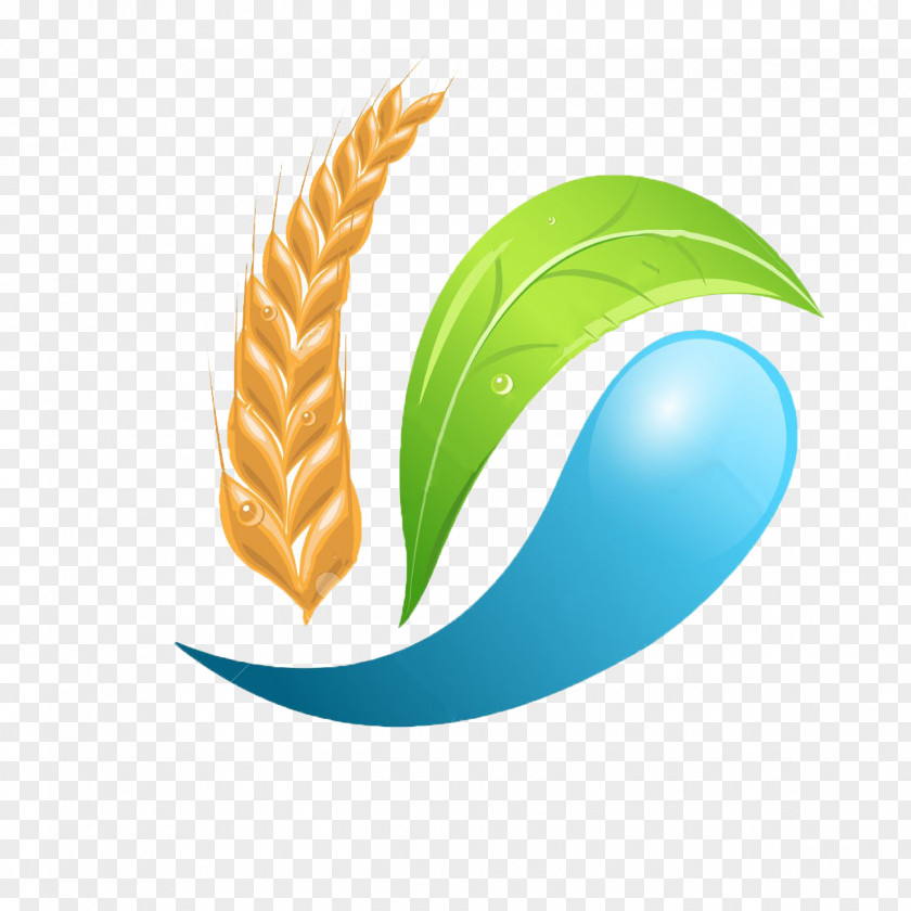 Wheat Agriculture Logo Symbol Clip Art PNG
