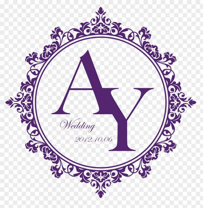 Ay Wedding Invitation Logo PNG