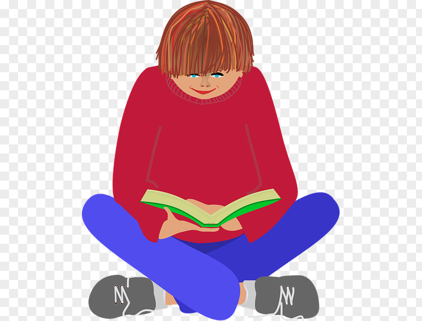 Book Text Reading Child PNG
