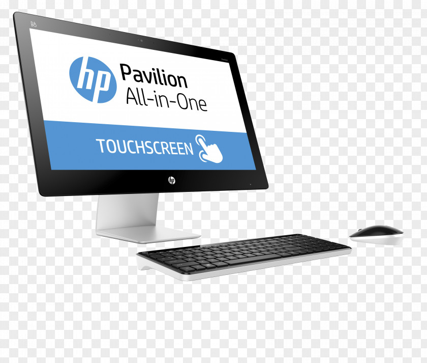 Laptop Hp Pavilion 23-b010 All-in-one Computer H3Y90AA#ABA Desktop Computers Hewlett-Packard PNG