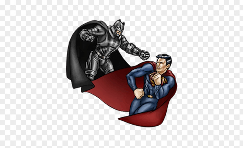 Batman Superman Sticker Telegram Superhero PNG