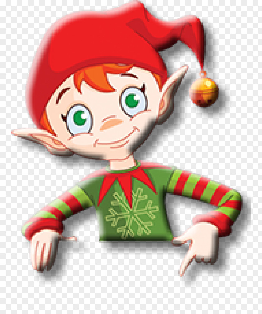 Christmas Elf Thumb Clip Art PNG