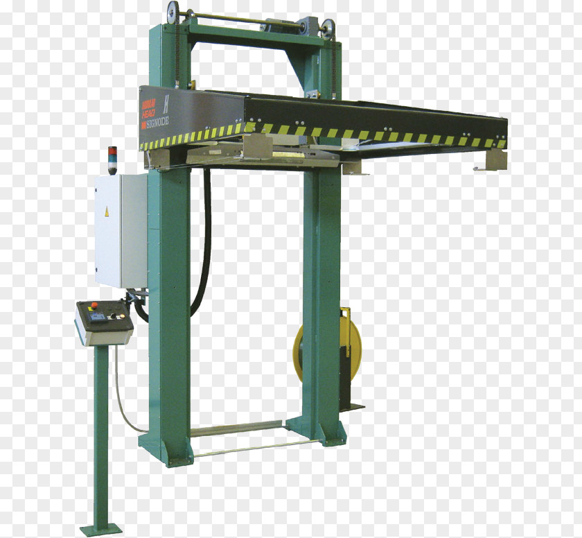 Distribution Center Strapping Machine Tool Packaging And Labeling Steel PNG