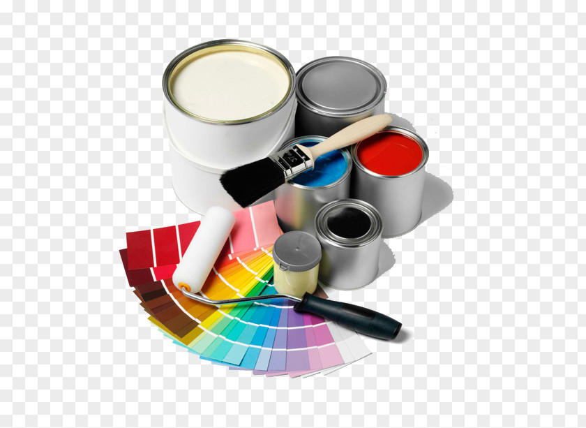 Paint House Painter And Decorator Painting Rollers Wall PNG
