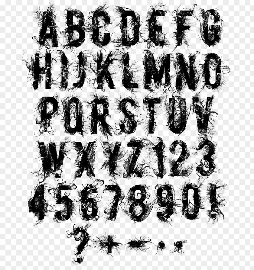Typeface Letter Font PNG