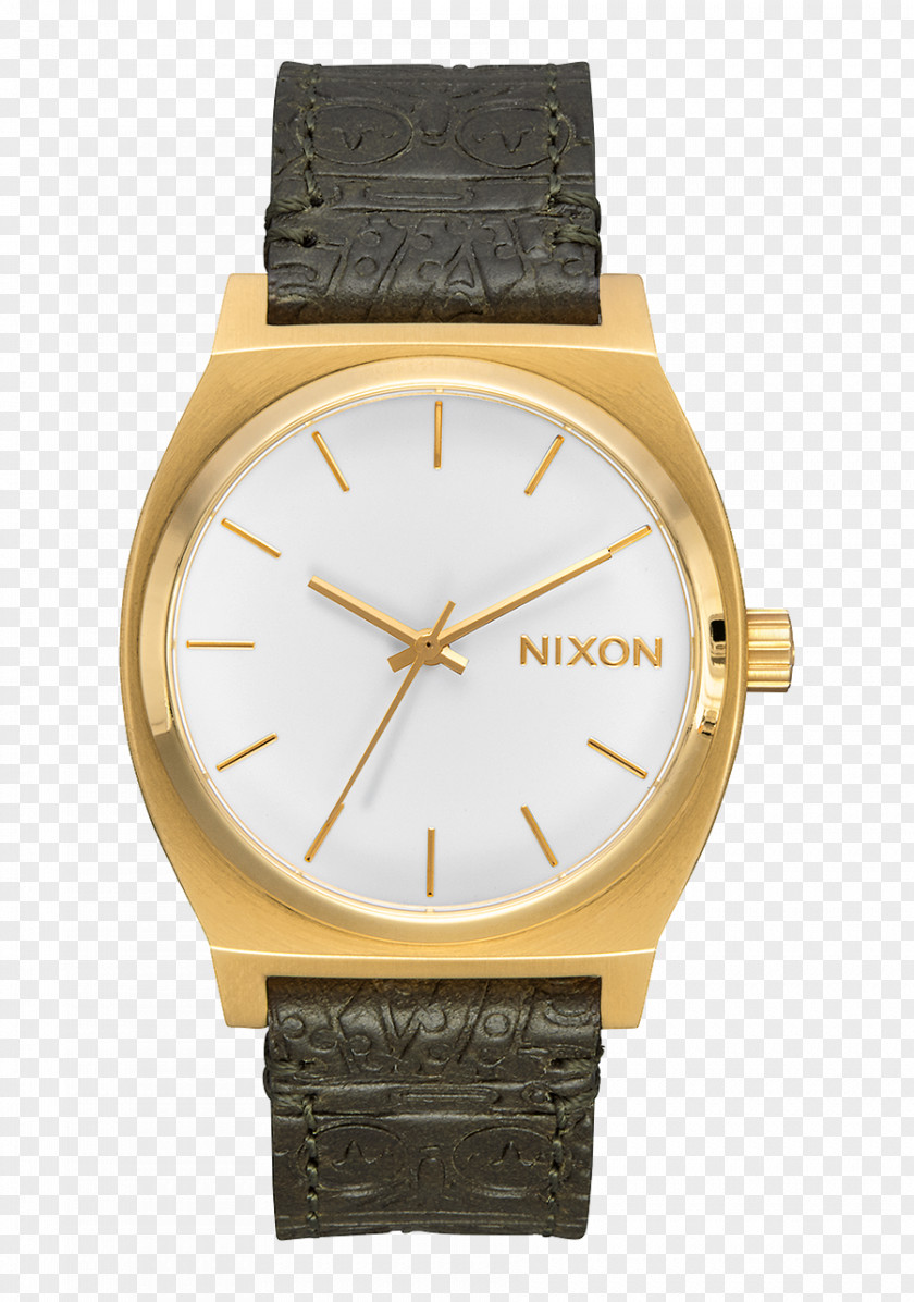 Watch Nixon Men's Time Teller Strap Colette PNG
