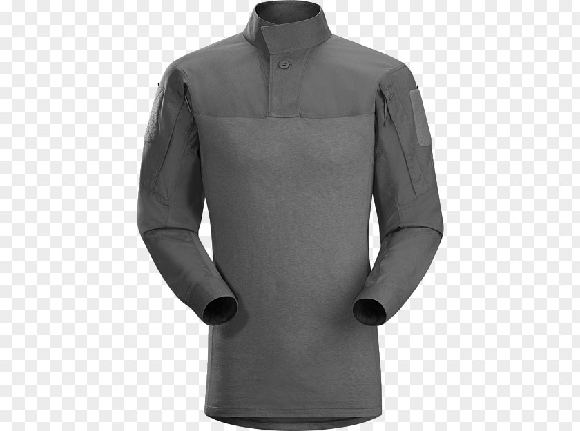 Body Combat T-shirt Sleeve Arc'teryx Army Shirt PNG