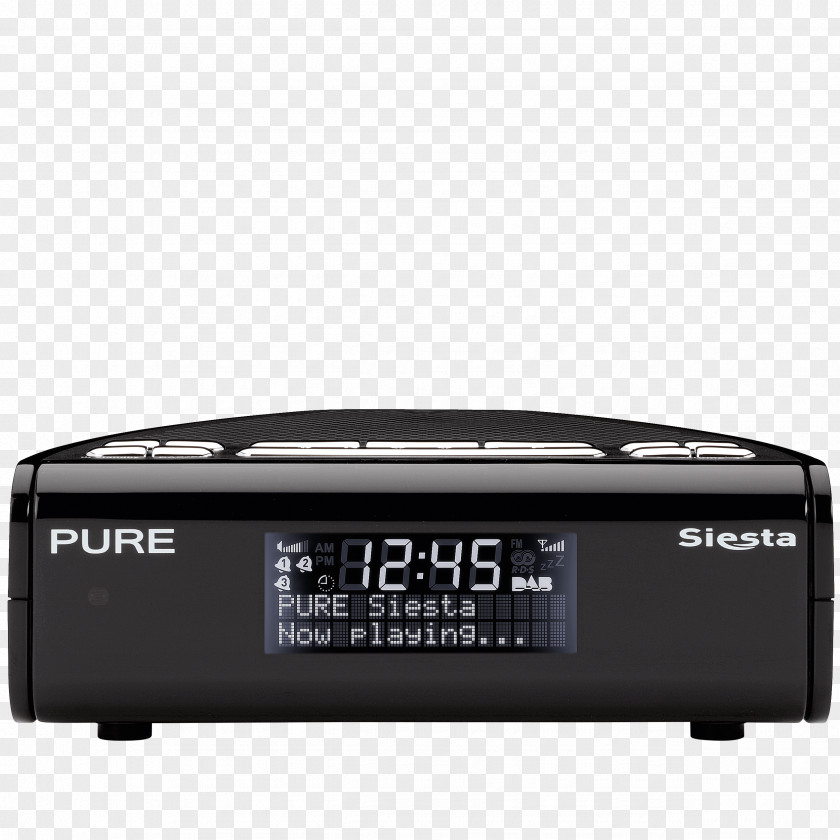 Clock Alarm Clocks Pure Digital Audio Broadcasting FM Clockradio PNG
