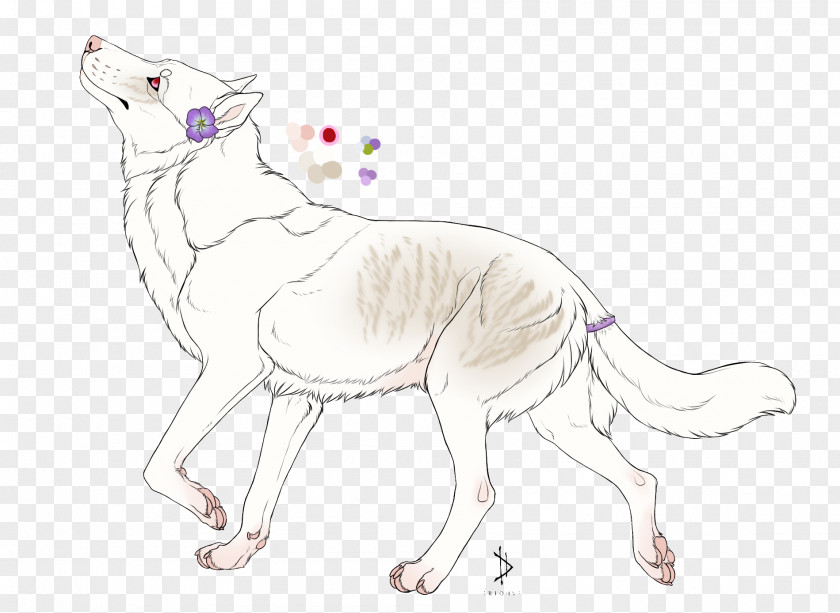 Dog Breed Cat Line Art Paw PNG