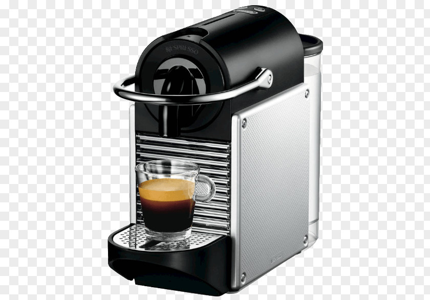 Krups Nespresso Pixie Espresso Machines C60 Coffeemaker PNG