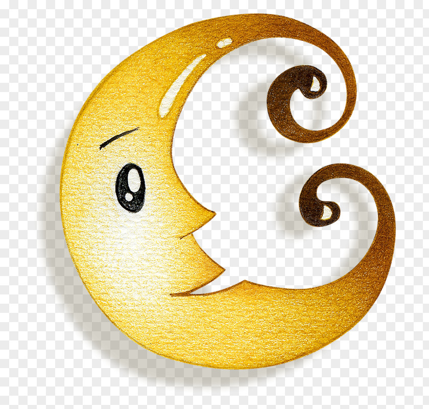 Moon Yellow PNG