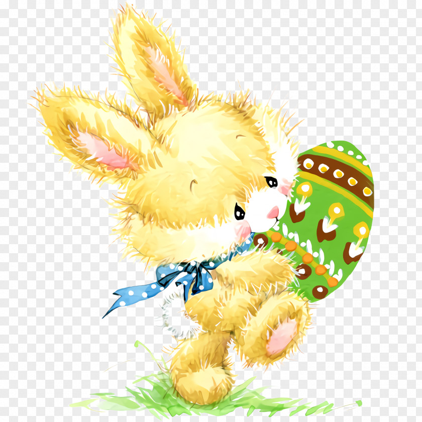Plush Easter Bunny PNG