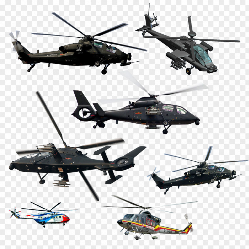 Seven Different Shapes Of Helicopters China International Aviation & Aerospace Exhibition CAIC Z-10 Helicopter Harbin Z-19 PNG