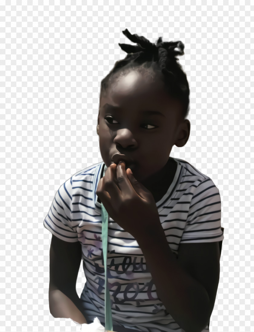 Style Thumb Little Girl PNG