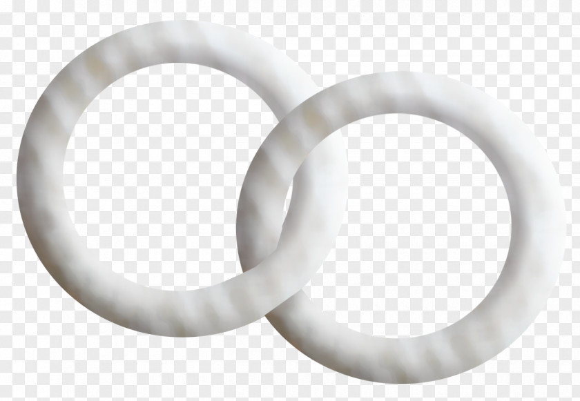 White Bicyclic,decoration Ribbon Download PNG