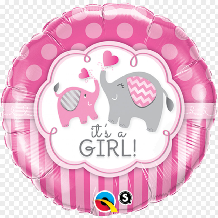 Balloon Mylar Baby Shower Birthday Party PNG