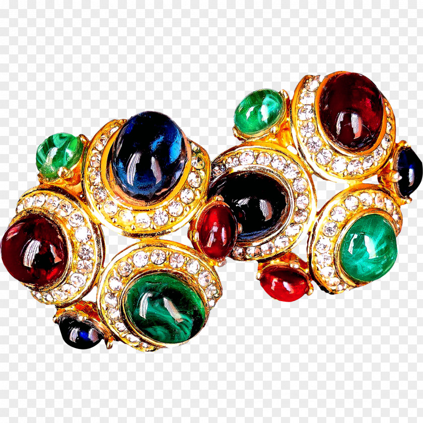 Emerald Earring Body Jewellery PNG