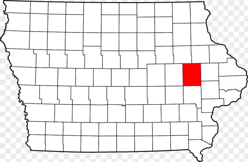 Map Iowa County, Linn DeWitt Jones Jasper PNG