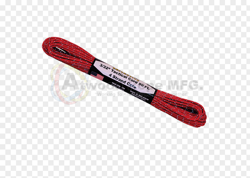 Red Rope Light Parachute Cord Shoelaces PNG