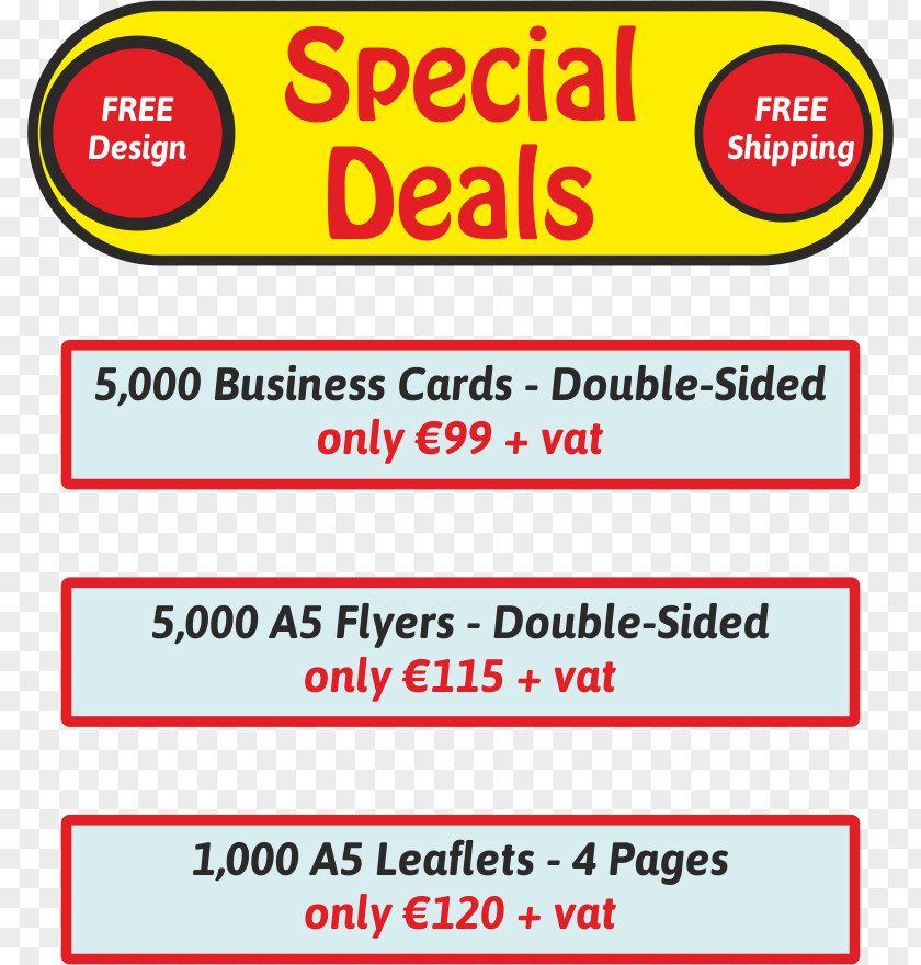 SignsDisplaysCorriboardBanners Flyer Business Cards FontSpecial Deal Banner Printing PNG